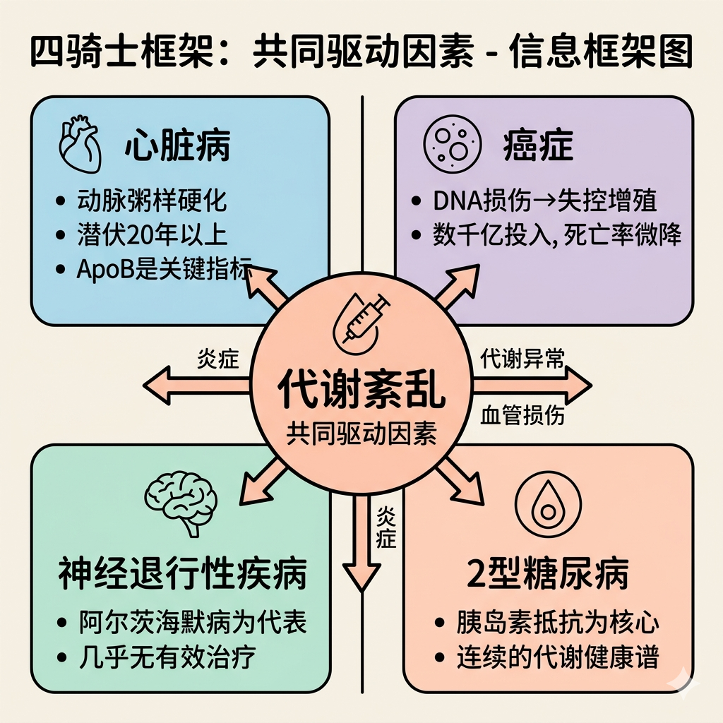 四骑士框架：共同驱动因素