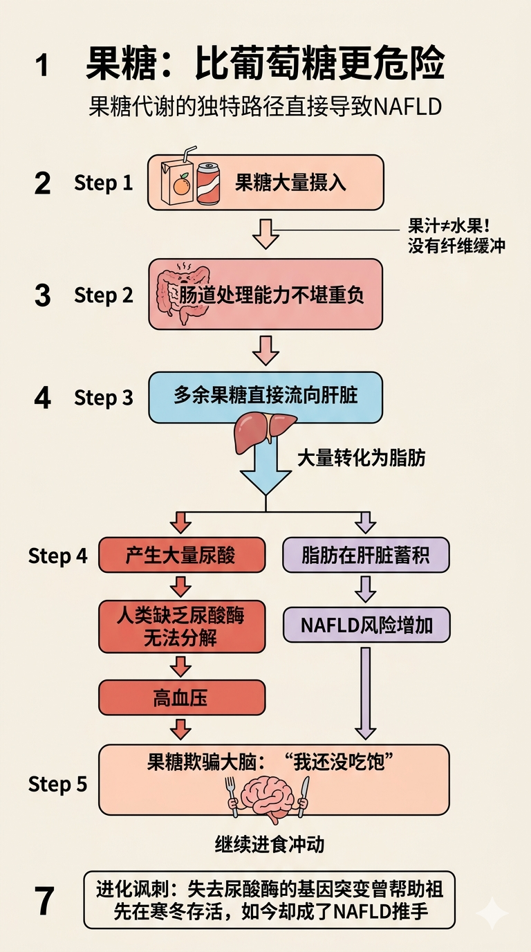 果糖：比葡萄糖更危险
