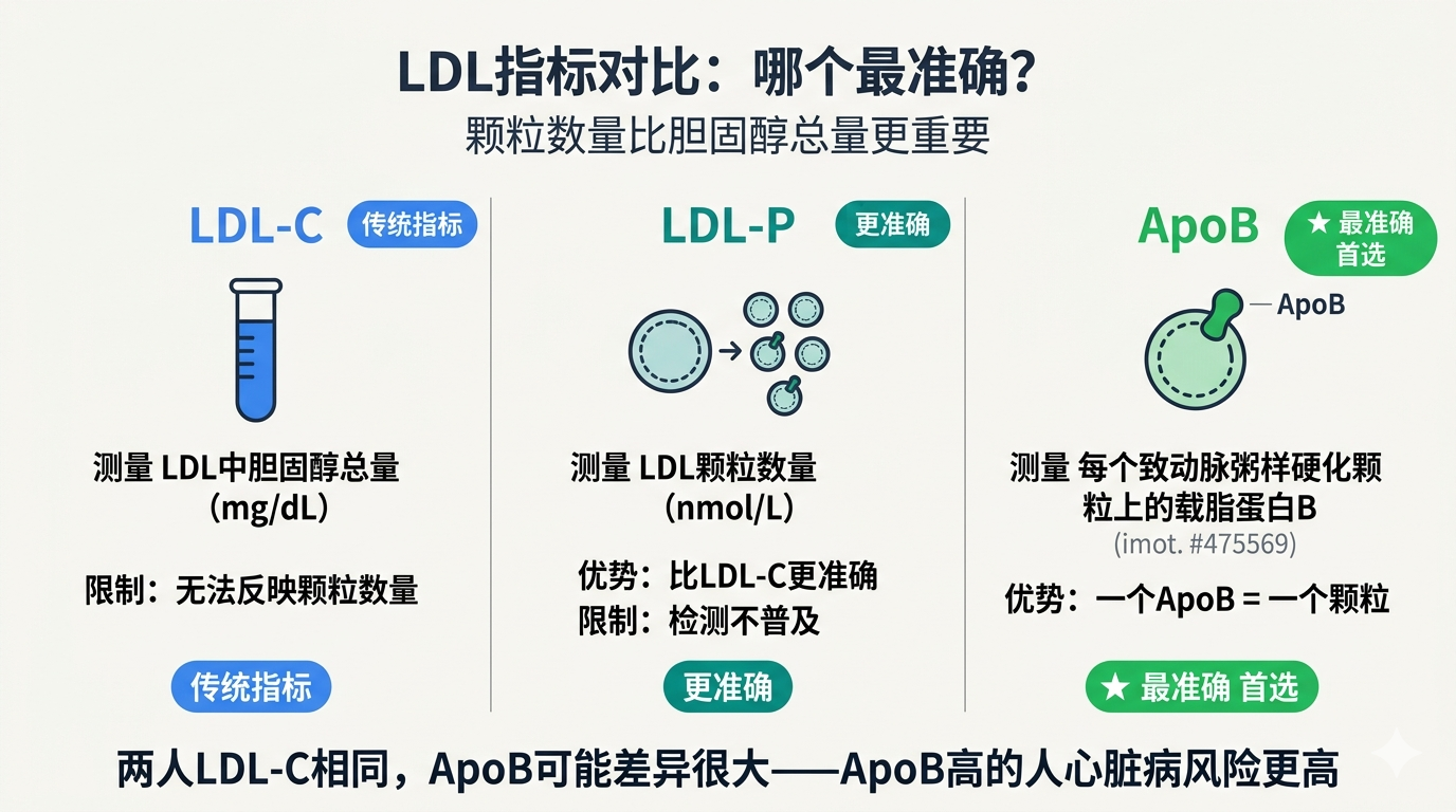 LDL指标对比：哪个最准确？