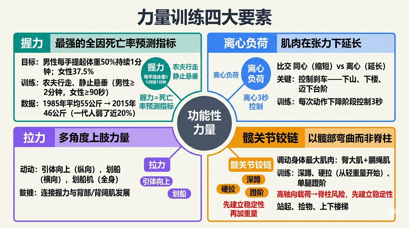 力量训练四大要素